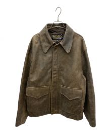 WESTED LEATHER CO（ウエステッド レザー）の古着「レザージャケット」｜ブラウン