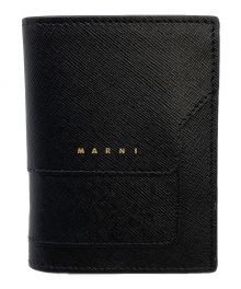 MARNI（マルニ）の古着「バイフォールドウォレット」｜ブラック