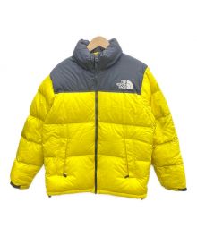 THE NORTH FACE（ザ ノース フェイス）の古着「ヌプシジャケット」｜イエロー×ブラック