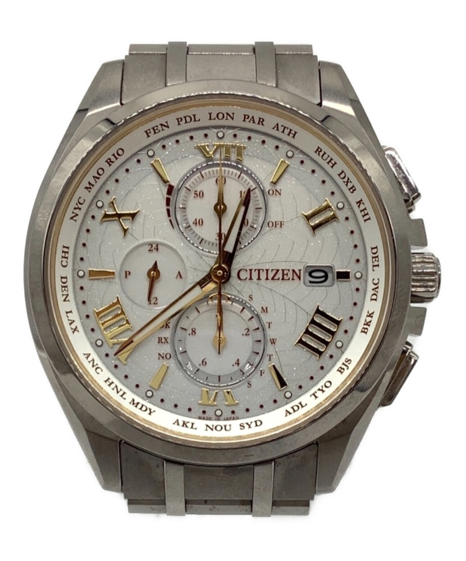 メーカー純正品[充電不要 1年保証] 【特価‼︎】CITIZEN 腕時計 H800