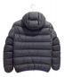 MONCLER (モンクレール) ダウンジャケット ブラック×ブルー サイズ: 0：39800円