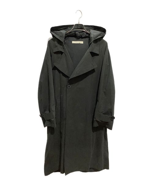 MUZE（ミューズ）MUZE (ミューズ) HOODED TRENCH COAT グレー サイズ:1の古着・服飾アイテム