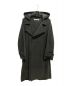 MUZE（ミューズ）の古着「HOODED TRENCH COAT」｜グレー