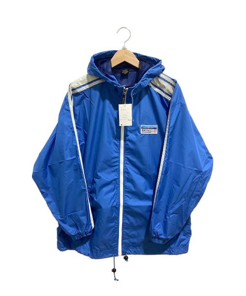 DESCENTE（デサント）DESCENTE (デサント) 90'sウインドブレーカー ブルー×ホワイト サイズ:FREE 未使用品の古着・服飾アイテム