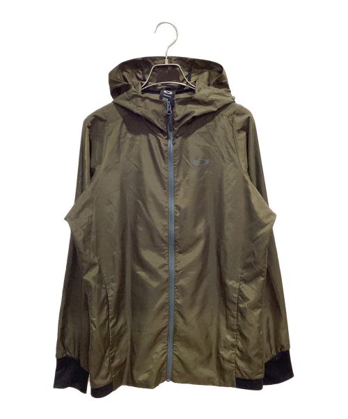 OAKLEY（オークリー）OAKLEY (オークリー) Enhance Emboss Wind Jacket ブラウン サイズ:Mの古着・服飾アイテム