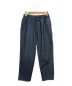 AURALEE（オーラリー）の古着「FINX SILK CHAMBRAY EASY PANTS」｜ネイビー