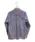 KAWATANI SHIRT (カワタニシャツ) パッチワークシャツ 河谷シャツ ネイビー×ホワイト サイズ:XS：4800円