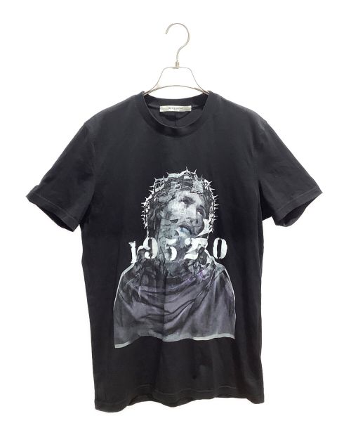 GIVENCHY（ジバンシィ）GIVENCHY (ジバンシィ) ジーザスプリントTシャツ ブラック サイズ:Sの古着・服飾アイテム