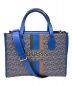 GUESS（ゲス）の古着「SILVANA 2 Compartment Tote」｜ブルー