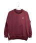 FRED PERRY（フレッドペリー）の古着「PULLOVER SWEAT SHIRT」｜レッド