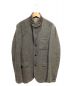 Eddie Bauer (エディーバウアー) Harris Tweed (ハリスツイード) 3B ハンティング ツイードジャケット グレー サイズ:M：8800円