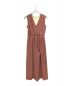 Ameri (アメリ) 19SS PLEATS WIDE BELT ROMPERS ブラウン サイズ:S 未使用品：12800円