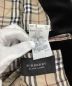 中古・古着 BURBERRY BLACK LABEL (バーバリーブラックレーベル) ベロアジャケット ブラック サイズ:M：9800円