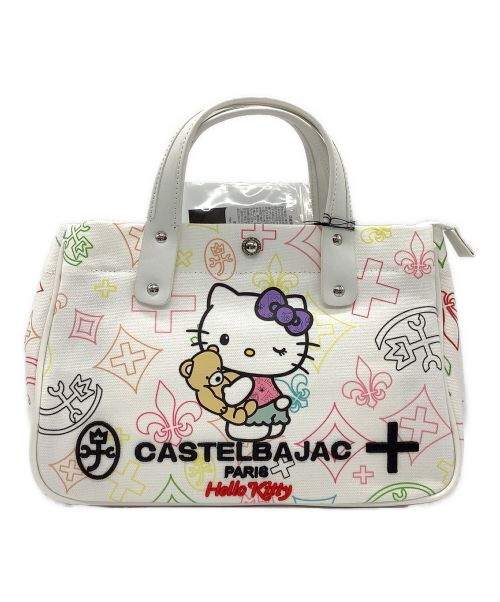 CASTELBAJAC（カステルバジャック）CASTELBAJAC (カステルバジャック) Sanrio (サンリオ) 2WAYショルダーバッグ ホワイトの古着・服飾アイテム