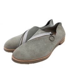 U-DOT（ユードット）の古着「ZIP SHOES　ALL GRAY」｜グレー