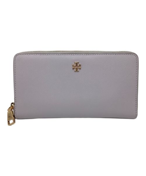 TORY BURCH（トリーバーチ）TORY BURCH (トリーバーチ) ラウンドファスナー長財布 ピンクの古着・服飾アイテム