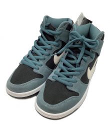 NIKE SB（ナイキエスビー）の古着「Dunk High "Mineral Slate Suede"」｜ブルー×ブラック