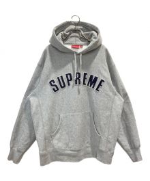 SUPREME（シュプリーム）の古着「21AW Pearl Logo Hooded Sweatshirt」｜グレー