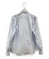 PLAY COMME des GARCONS (プレイ コムデギャルソン) 2013 Striped SHIRT（BLOUSE） ブルー×ホワイト サイズ:M：8000円