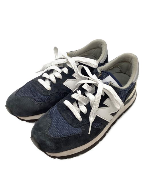 NEW BALANCE（ニューバランス）NEW BALANCE (ニューバランス) ローカットスニーカー ネイビー サイズ:26の古着・服飾アイテム