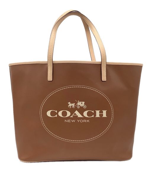 COACH（コーチ）COACH (コーチ) トートバッグ ブラウンの古着・服飾アイテム