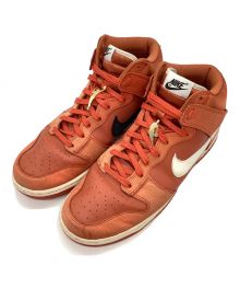 NIKE（ナイキ）の古着「DUNK HI RETRO PRM EMB」｜オレンジ