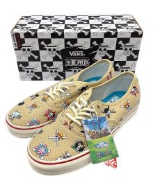 VANS×ONE PIECE（バンズ×ワンピース）の古着「ローカットスニーカー」｜ベージュ