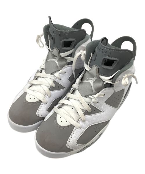 NIKE（ナイキ）NIKE (ナイキ) AIR JORDAN 6 RETRO ホワイト×グレー サイズ:27の古着・服飾アイテム