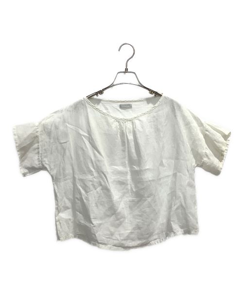 fog linen work（フォグリネンワーク）fog linen work (フォグリネンワーク) リネンブラウス ホワイト サイズ:FREEの古着・服飾アイテム