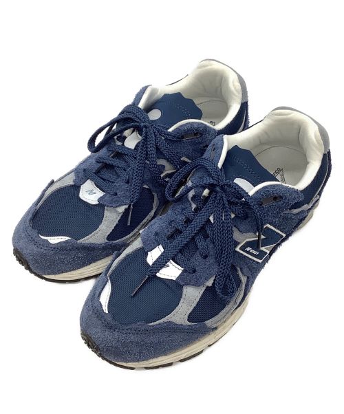 NEW BALANCE（ニューバランス）NEW BALANCE (ニューバランス) スニーカー ネイビー×グレー サイズ:26.5の古着・服飾アイテム