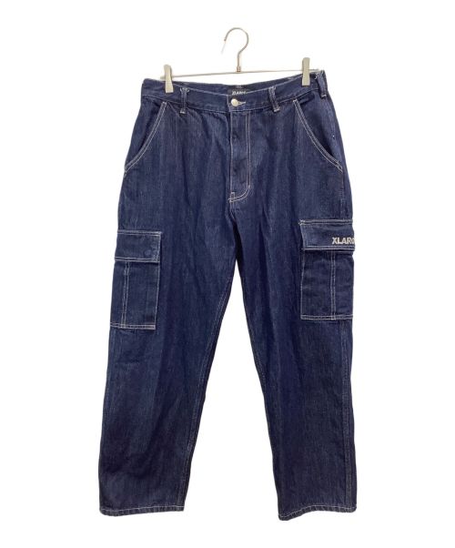 X-LARGE（エクストララージ）X-LARGE (エクストララージ) DENIM 6POCKET PANTS インディゴ サイズ:34の古着・服飾アイテム