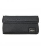 PORTERポーター）の古着「CALM LONG WALLET」｜ブラック