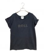 TAKAHIROMIYASHITA TheSoloIst.×TANGTANGタカヒロミヤシタ ザソロイスト×タンタン）の古着「ROLLプリントTシャツ」｜ブラック