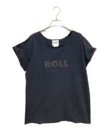 TAKAHIROMIYASHITA TheSoloIst.×TANGTANG（タカヒロミヤシタ ザソロイスト×タンタン）の古着「ROLLプリントTシャツ」｜ブラック