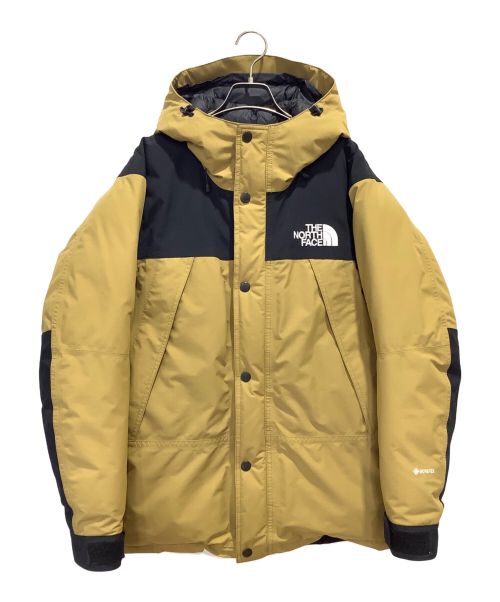 THE NORTH FACE（ザ ノース フェイス）THE NORTH FACE (ザ ノース フェイス) マウンテンダウンジャケット ブラウン×ブラック サイズ:Mの古着・服飾アイテム