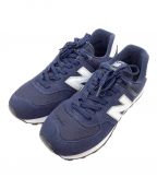 NEW BALANCEニューバランス）の古着「ローカットスニーカー」｜ネイビー