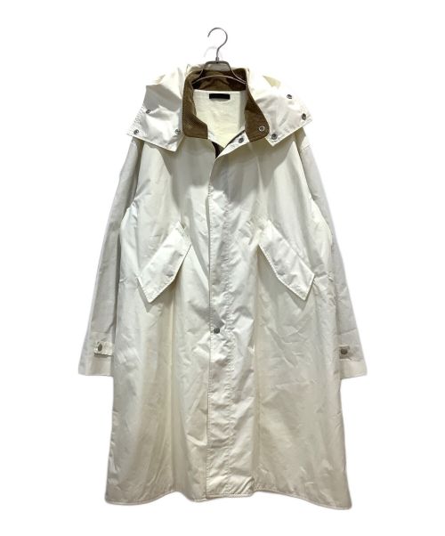 3MAN（スリーマン）3MAN (スリーマン) VENTILE PARKA ホワイト サイズ:S/Mの古着・服飾アイテム