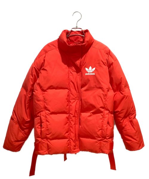 adidas Originals（アディダスオリジナル）adidas Originals (アディダスオリジナル) ダウンジャケット レッド サイズ:36の古着・服飾アイテム