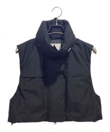 MONCLER GENIUS×HYKE（モンクレール ジーニアス×ハイク）の古着「22AW VANILIS GILET」｜ブラック