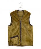 Barbourバブアー）の古着「WARM PILE WAISTCOAT ZIPIN LINER」｜カーキ