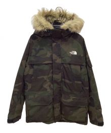 THE NORTH FACE（ザ ノース フェイス）の古着「ノベルティマクマードパーカ」｜ブラウン×グリーン