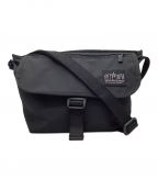 Manhattan Portage BLACK LABELマンハッタンポーテージ ブラックレーベル）の古着「STANDARD MESSENGER BAG(XXS) CORDURA 305P」｜ブラック