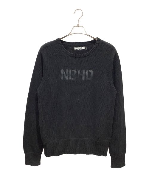 NEIGHBORHOOD（ネイバーフッド）NEIGHBORHOOD (ネイバーフッド) CC-CREW . LS ブラック サイズ:LARGEの古着・服飾アイテム