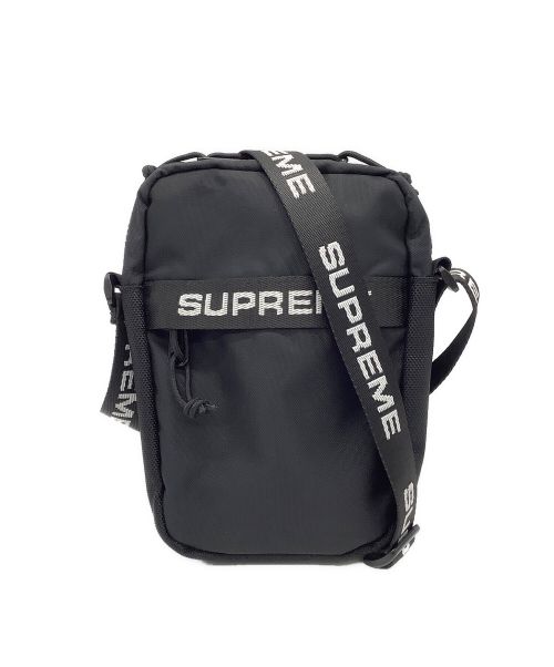 SUPREME（シュプリーム）SUPREME (シュプリーム) FW22 Shoulder Bag ブラック×ホワイトの古着・服飾アイテム