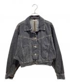 STUDIO R330ステュディオ アールスリーサーティー）の古着「Dolman Sleeve Denim Jacket」｜グレー