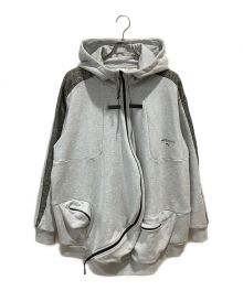 PUMA×ANREALAGE（プーマ×アンリアレイジ）の古着「HOODIE」｜グレー