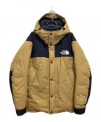 THE NORTH FACEザ ノース フェイス）の古着「マウンテンダウンジャケット」｜カーキ×ブラック