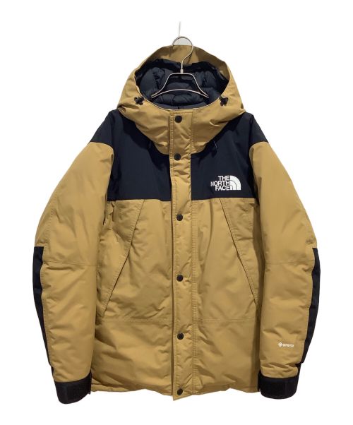 THE NORTH FACE（ザ ノース フェイス）THE NORTH FACE (ザ ノース フェイス) マウンテンダウンジャケット カーキ×ブラック サイズ:Lの古着・服飾アイテム