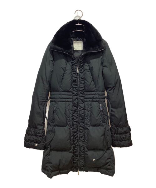 MONCLER（モンクレール）MONCLER (モンクレール) AMANDA ダウンコート ブラック サイズ:Sの古着・服飾アイテム