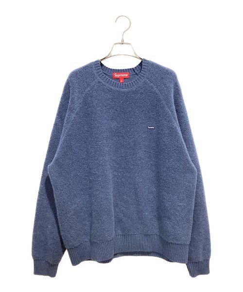 SUPREME（シュプリーム）SUPREME (シュプリーム) Boucle Small Box Sweater ネイビー サイズ:Lの古着・服飾アイテム